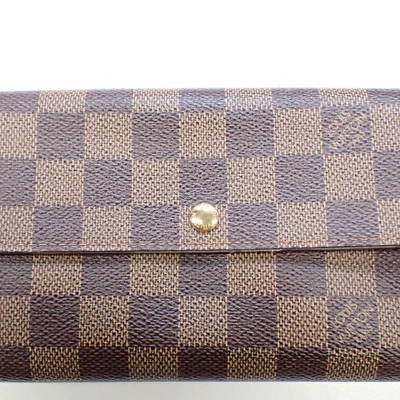 LOUIS VUITTON Portefeuille Sarah Bi-fold Wallet long purse - Picture 5 of 11